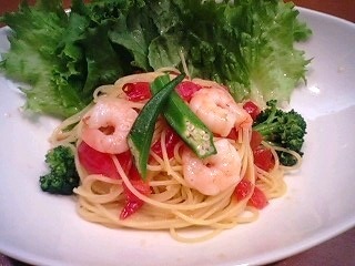 100715_海老と夏野菜の冷製スパゲティ.jpg